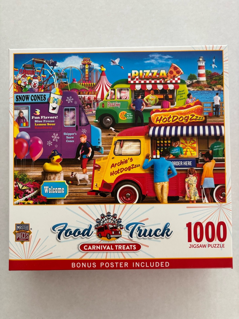 MASTER PIECES 1000 Piece Jigsaw Puzzle